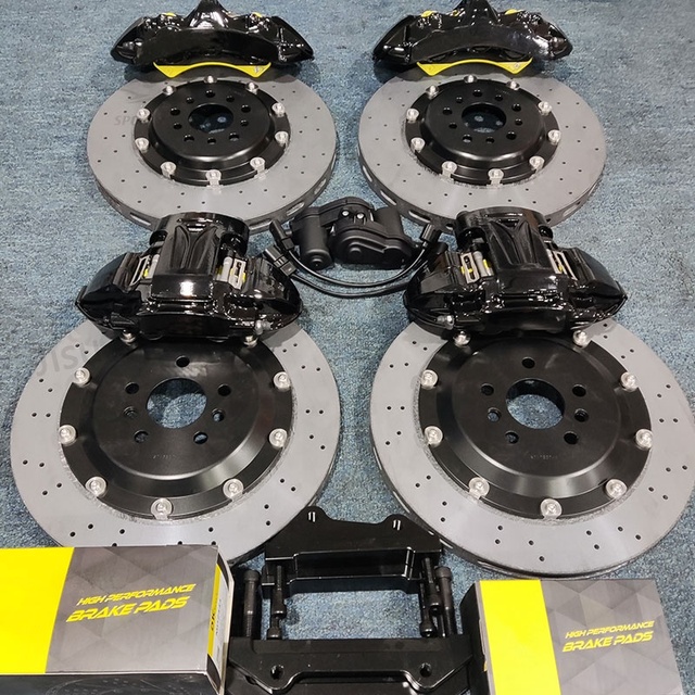 STOPART PCCB Big Brake Kit 6 & 4 Psiton Brake Caliper Carbon Ceramic Disc Brake Rotors 380MM Set for BMW X3M X4 X5