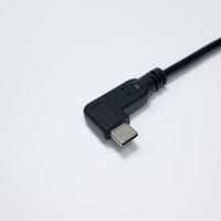 Câble USB-C mâle à mâle droit sur mesure pour l'industrie, avec charge rapide 5A/3A, blindage tressé et gaine en PVC
