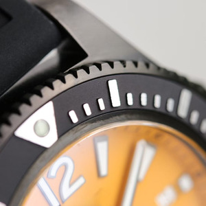 Reloj Mecánico Automático para Hombre, de Alta Gama, Clásico y Elegante, con Esfera Naranja, Manecillas Luminosas y <span class=keywords><strong>Reserva</strong></span> de Marcha, Resistente al Agua - Product Image 4
