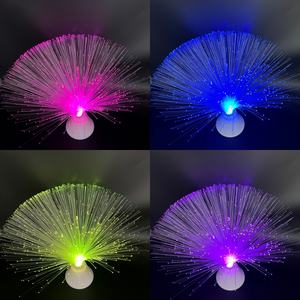 Luzes de Natal LED à Prova d'Água IP65 com Fibra Óptica Solar em PMMA para Jardim Externo com Temperatura de Cor Ajustável 80-90 - Product Image 1