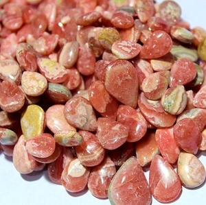 Perles en pierre de rhodochrosite naturelle de qualité supérieure, forme poire, 4 mm et 8 mm, en vrac, pour la fabrication de bijoux, vente en gros, tiers - Product Image 2