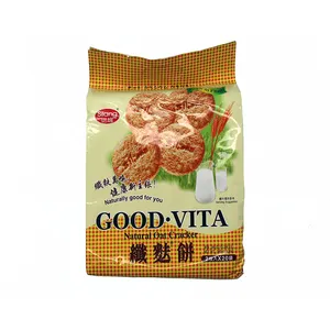 批发高纤维消化饼干天然燕麦饼干