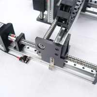 XYZ Portique Robot Modules Linéaires Glissière Multiaxiale Rail Guide De Mouvement Actionneur Vis À Billes Moteur Robotique Table