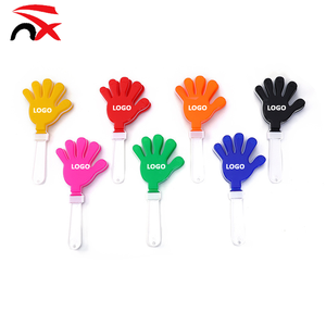 Vente en gros de claquettes en plastique sonores pour événements sportifs, noir et blanc, pour supporters de football - Product Image 4