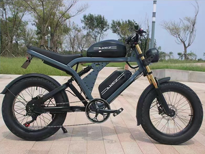 20 Fat Tire Marco de aleación de aluminio Batería dual 41Ah 1500W Motor Potente bicicleta eléctrica Freno hidráulico E-bike EE. UU. Stock - Product Image 2