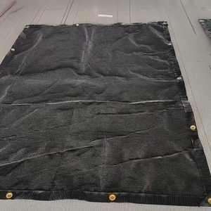 <span class=keywords><strong>Malla</strong></span> de Sombra Rectangular Resistente para Exteriores, 185 GSM, HDPE Tejido, para Privacidad - Product Image 4