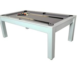 Mesa <span class=keywords><strong>de</strong></span> <span class=keywords><strong>billar</strong></span> portátil 2 en 1 <span class=keywords><strong>de</strong></span> <span class=keywords><strong>7</strong></span> <span class=keywords><strong>pies</strong></span>, diseño plegable para el hogar con retorno <span class=keywords><strong>de</strong></span> bolas, <span class=keywords><strong>billar</strong></span> interior y <span class=keywords><strong>billar</strong></span>, comedor, multijuegos - Product Image 1