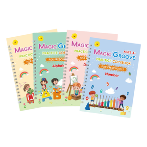 Giáo Dục Sớm Tái Sử Dụng Bút Thực Hành Cuốn Sách Ma Thuật Bằng Văn Bản Cho Trẻ Em Miễn Phí Arabic Thái Lan Ngôn Ngữ Khác Nhau Làm Chất Lượng Giấy - Product Image 4