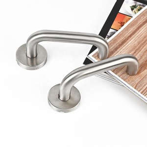 Cháy bằng chứng en1906 tiêu chuẩn thép không gỉ 304 D loại cửa gỗ thép cửa đòn bẩy xử lý cháy cửa sử dụng xử lý - Product Image 3