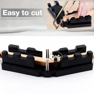 2 In 1 Mitre Measuring Cutting Tool 580mm Plastic <b>Frame</b> For Woodworking DIY Projects - Product Image 1