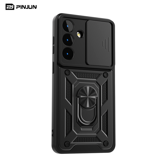 shockproof Two in One Combo Push and Pull Lens Fundas Para Celular Phone case with Kickstand For Motorola Razr 50 Ultra