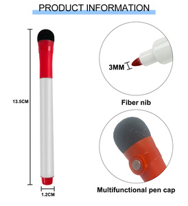 KHY cancellabile <span class=keywords><strong>lavagna</strong></span> a inchiostro multicolore personalizzato senza polvere <span class=keywords><strong>pennarelli</strong></span> lavabili <span class=keywords><strong>cancellabili</strong></span> a secco <span class=keywords><strong>con</strong></span> gomma - Product Image 2