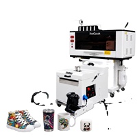 Imprimante jet d'encre DTF automatique Hancolor A3 XP600 avec encre pigmentée, film PET 12 pouces (30 cm) pour impression de t-shirts et four pour textiles