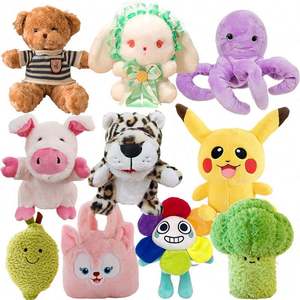 Hot Sale OEM <b>Christmas</b> Plush Toys <b>Figural</b> Reindeer Snowman Santa Dolls Weighted Stuffed Animals for Holiday PP Cotton Birthday - Product Image 1