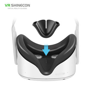 Almohadilla de silicona adaptable para la nariz, pegatina opaca para la nariz, cubierta protectora para <span class=keywords><strong>Oculus</strong></span> Quest 2, accesorios baratos para gafas VR - Product Image 4