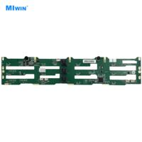 MIWIN kustom 2U 3.5 inci 12 relay HD Base Plate 12Gbps HDD Base Plate 2U SFF-8482 SAS/SATA HDD Slot Hard Drive Backplane
