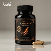 Articles en emballage scellé standard, capsules pour l'agrandissement masculin, ingrédients botaniques traditionnels, faible MOQ, fournitures pour la coopération OEM