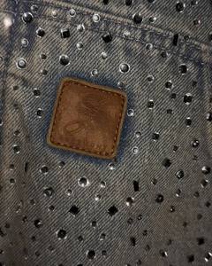 יצרן מעצב פאנק כותנה אוברסייז רוכסן יהלום rhinstone streetetwear streetwear jan jan גברים jan jagon - Product Image 4