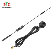 Antena Combinada Multibanda de 3.5dbi, 3 Bandas, 50 Ohmios, Conector Macho, Diseño Magnético Flexible para GSM, 3G y 4G LTE