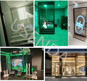 Công nghệ mới nhất 55-inch trong suốt màn hình cảm ứng OLED TV kỹ thuật số biển cho trung tâm mua sắm và cửa hàng bán lẻ - Product Image 6