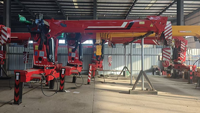 Grue montée sur camion SCS400-5, 16 tonnes, flèche à cinq sections, série de grues motorisées