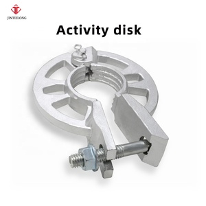 Thép bền di động di động giai đoạn khối phụ kiện với kết nối cài đặt nhanh chóng bạc/màu đen hàn xây dựng - Product Image 6