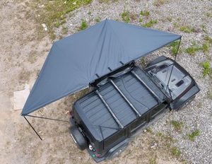 Toldo Lateral Todoterreno 4x4, Impermeable, Apertura de 180 Grados, Toldo de Camping de Apertura Rápida, Toldo para Auto de 180 Grados - Product Image 5