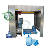 Seau Durable 19 20 litres 3 4 5 gallons empileur de bouteilles d'eau avec convoyeur à rouleaux