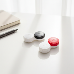 Boîte d'emballage pour <span class=keywords><strong>lentilles</strong></span> de <span class=keywords><strong>contact</strong></span> CHANXIN DC-8001D avec logo personnalisé imprimé et étui en plastique - Product Image 1