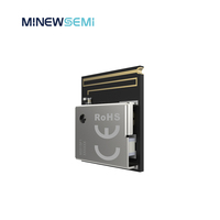 Módulo Tiny nRF52833 BLE (9,8*8,4*2mm) Antena PCB conexión inalámbrica de baja energía compatible con Bluetooth Thread /Mesh /Zigbee