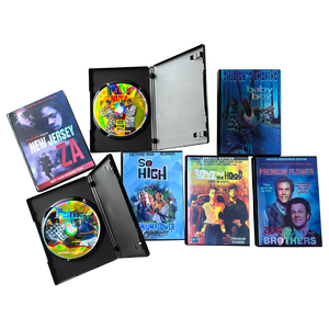 <strong>Custom</strong> Printed 3.5g <strong>CD</strong> Case Mylar Bags Special Shape 8th Holographic DVD Box Die Cut for Candy Gummies for Food Storage-Paper - Product Image 1