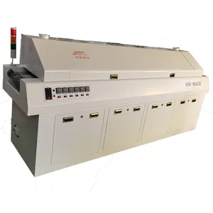 Hot Air Giá Rẻ SMT Reflow Lò 12 Khu Vực, Sử Dụng Reflow Oven Profiler Cho PCB Gắn Máy