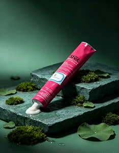 Tubo Exprimible de Aluminio Rosa Brillante con Impresión Personalizada, Envase OEM de 90 ml para Crema de Coloración Capilar Profesional y Fórmulas de Salón - Product Image 3