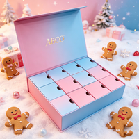 Calendrier de l'Avent vide de Noël à 12 tiroirs pour bijoux, chocolats, bougies – Boîtes en carton et papier pour emballage