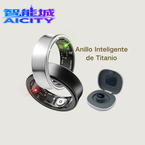 Anneau intelligent <span class=keywords><strong>de</strong></span> santé unisexe, moniteur d'activité physique, moniteur <span class=keywords><strong>de</strong></span> fréquence cardiaque, moniteur d'oxygène sanguin, suivi du sommeil, étanche IP67, autonomie <span class=keywords><strong>de</strong></span> la batterie <span class=keywords><strong>de</strong></span> 5 à 10 jours - Product Image 1