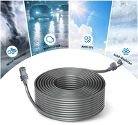 Câble adaptateur d'extension réseau USB Gen3 V3 Cat7, 1200 Mbps, étanche, PVC, connecteurs RJ45, cuivre pur, vente chaude