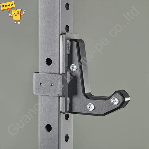Heavy Duty 2" X 2" Power Rack Barbell Holder j Cup Rack J Hooks for Power Cage