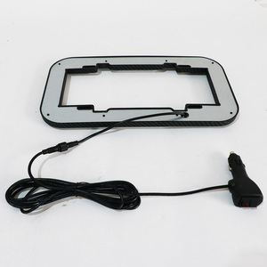 Siêu mát Red <span class=keywords><strong>LED</strong></span> Strobe tấm giấy phép khung khẩn cấp nguy hiểm an toàn ánh sáng cho xây dựng xe tải sạc mô hình - Product Image 4