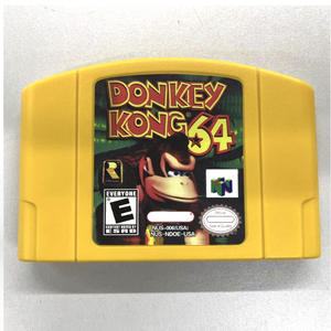 Version américaine anglaise, coque jaune, Donkeye <span class=keywords><strong>KONG</strong></span> <span class=keywords><strong>64</strong></span>, consoles de jeux vidéo rétro, cartouche de jeu <span class=keywords><strong>64</strong></span> bits pour N64 - Product Image 4