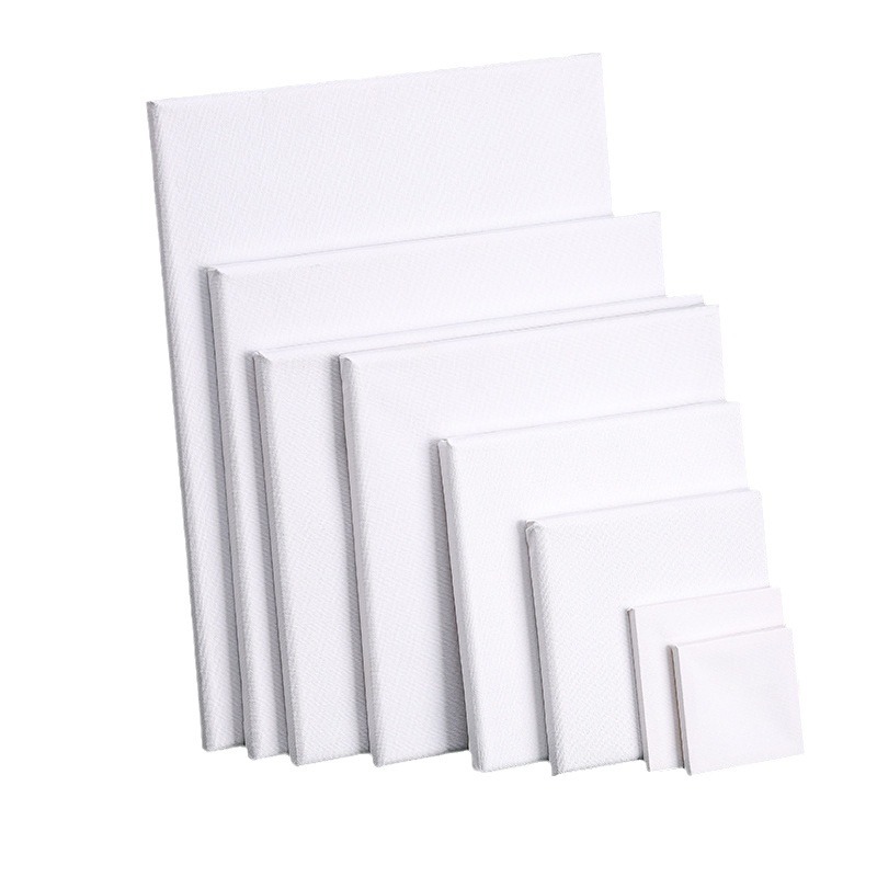 LISI 12x16 ,11x14,9x12,8x10,5x7,3x5 Чистый хлопок грунтованный сосновый деревянный холст растянутый холст для масляной краски, акриловая краска