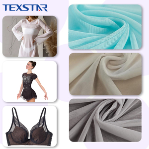 Tissu en maille <span class=keywords><strong>tulle</strong></span> élastique extensible en nylon ripstop et spandex, couleur chair, pour vêtements et doublures de corsets – Vente en gros - Product Image 2