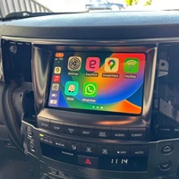 Exploter GPS sans fil Android Auto CarPlay MirrorLink/AirPlay pour Toyota Lexus LX570 LS460 ES GS 2006-2008 LVDS CE