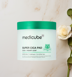 Almohadillas de Tónico Super Cica MEDICUBE 70pcs/350g - Almohadillas de Tónico Blanqueadoras y Exfoliantes con Ácido Hialurónico y Colágeno - Tratamiento Intensivo - Product Image 1