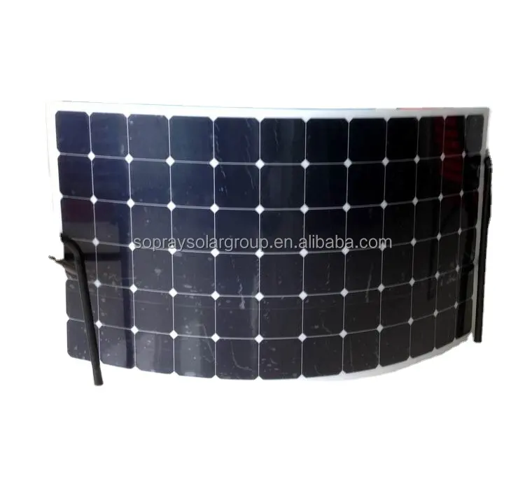 Painéis solares de filme fino flexível 330w, mais vendidos direto de fábrica com célula solar