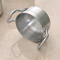 Batterie de Cuisine en Aluminium Très Vendue 14 Pièces, Ensemble d'Ustensiles de Cuisine Épais, Marmite à Soupe Antiadhésive et Faitout