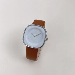 Reloj de Cuarzo Deportivo para Mujer, Nuevo y Moderno, con Esfera de Aleación y Cristal, y Correa de Cuero, Venta al Por Mayor - Product Image 4