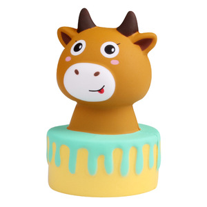 Pu Foam Ox Slow <b>Rebound</b> Fidget Toy Stress Reliever For Kids Age 2 4 Years Unisex - Product Image 5