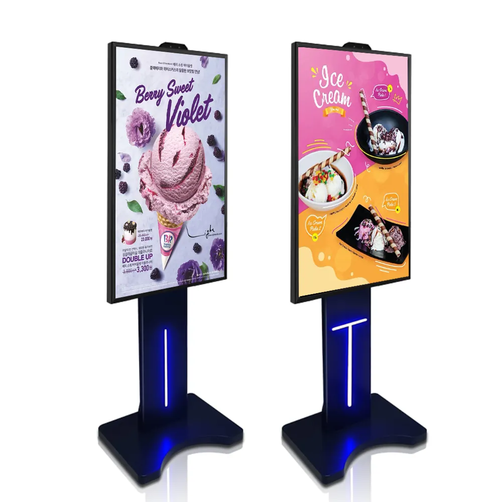 49-Zoll hohe Helligkeit LCD Digital-Signage-Kiosk sonnenlicht-lesbar im Stehen mit SDK-Funktion Einkaufszentrum Werbung
