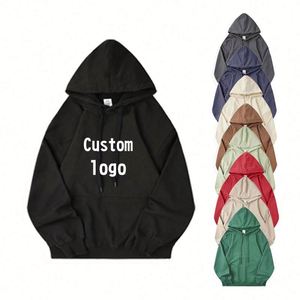 Blank Custom Long Sleeve Winter Cotton French Terry Pullover Sweatshirt <b>Thin</b> Couple Crew Neck <b>Hoodies</b> & Sweatshirts - Product Image 2