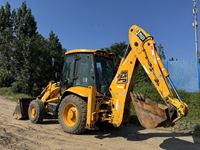 Chargeuse-pelleteuse 4x4 d'occasion JCB-3CX 8 tonnes certifiée CE&EPA, équipement de construction avec moteur, modèle 2022